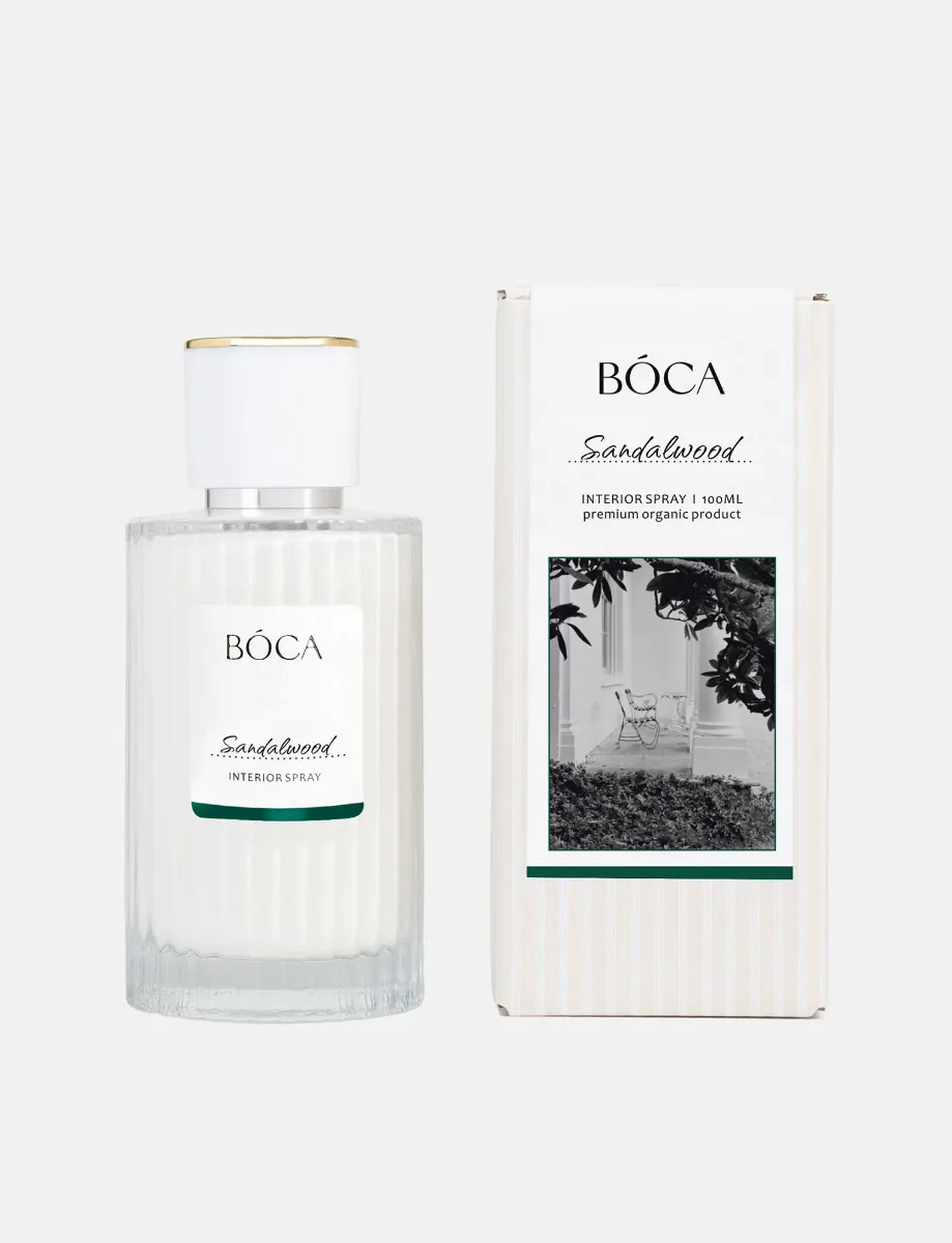 Интерьерный спрей SANDAL WOOD 100 ml: инжир, фиалка, сандаловое дерево, амбра, ирис Способ применения: распылите в воздухе или на текстиль, чтобы наполнить пространство ароматом