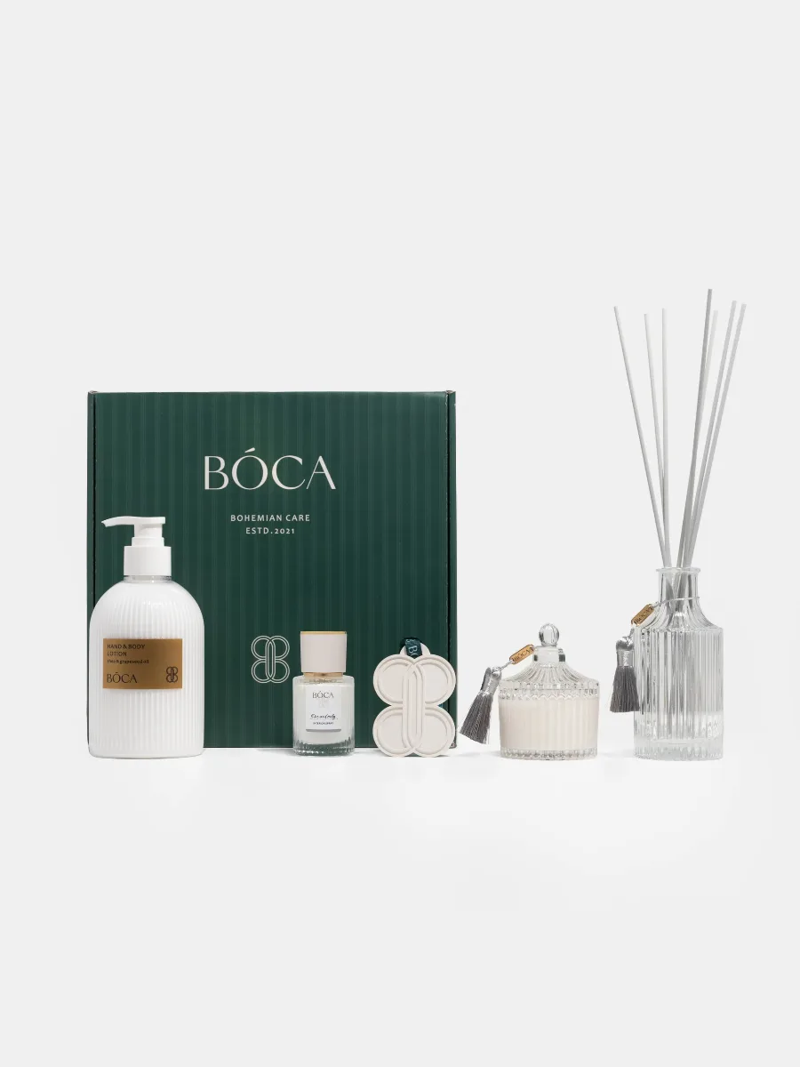 Подарочный набор BOCA: One and Only Home & Body: ветивер, кардамон, бергамот, грейпфрут, бобы тонка, амбра, мускус, ваниль — фото 2