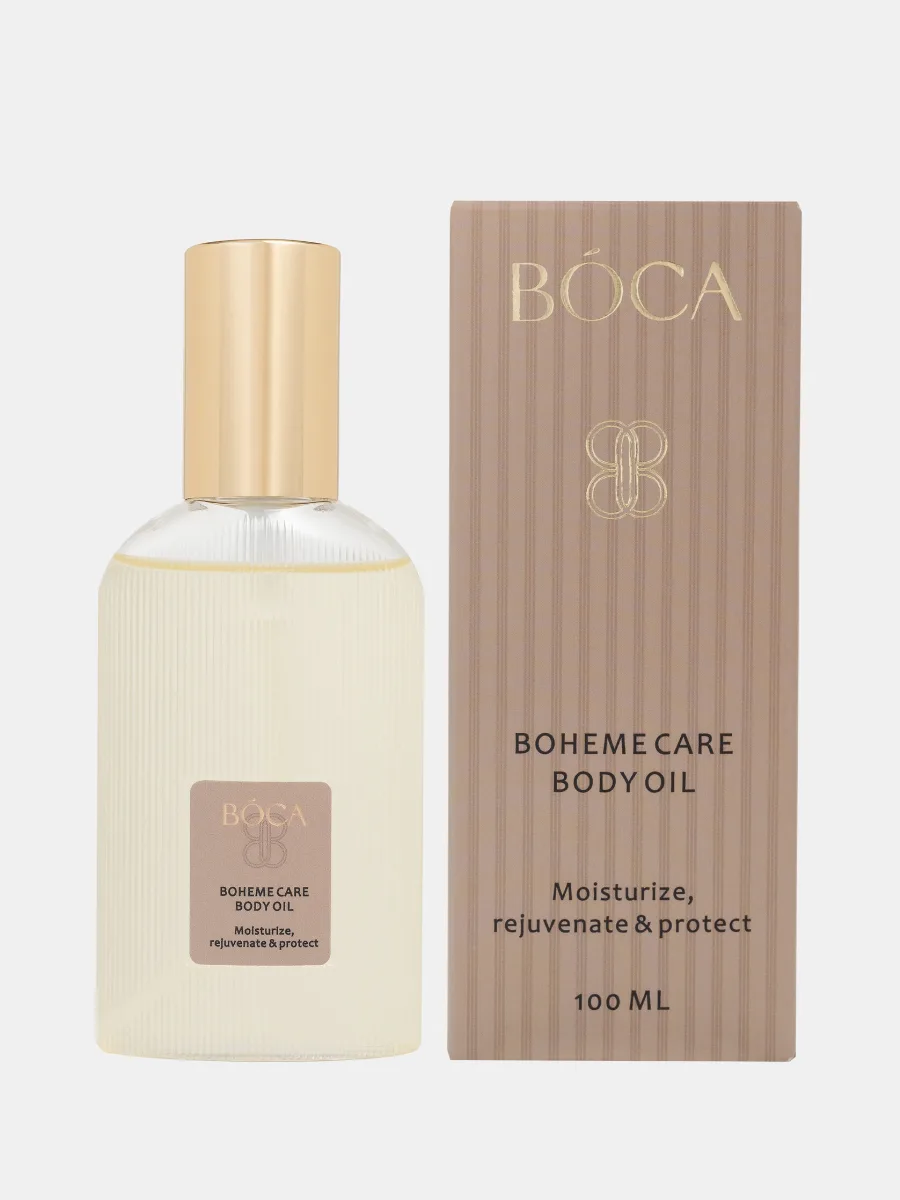 Масло для тела BOHEME CARE BODY OIL парфюмированное: Парфюмированное масло для тела BOHEME CARE: мягкий обволакивающий шлейф селективной парфюмерии.
